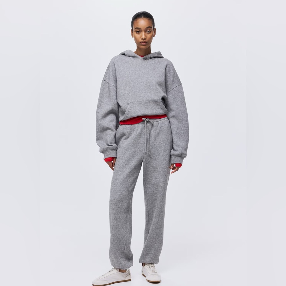 H&M Grey Sweatsuit Set Cozy Lounge Matching Set